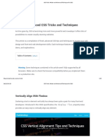 CSS Tricks - Modern and Advanced Techniques For 2022