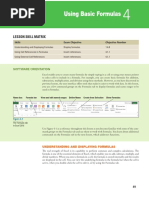 Excel Lesson 04