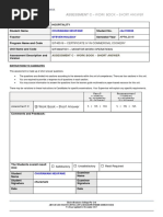 Assessment C - Work Book