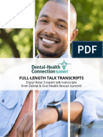Healthmeans 3 Interview Transcripts From The Dental Oral Health Rescue Summit