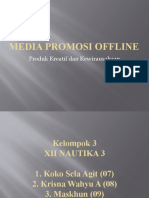 Media Promosi Offline