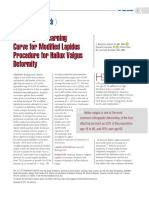 Clinical Research: The Surgical Learning Curve For Modified Lapidus Procedure For Hallux Valgus Deformity