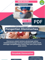 Lembar Balik Disminorhea