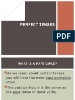 Perfect Tenses Powerpoint