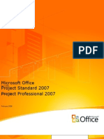 MS Project Standard 2007 Product Guide