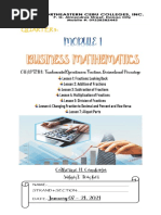 Business Mathematics 1