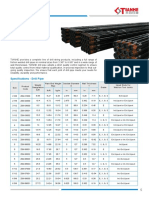 Specifications - Drill Pipe