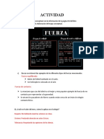 ACTIVIDAD Clase Ciencias