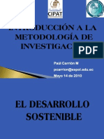 IV Desarrollo Sostenible