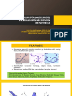 Kebijakan Penanggulangan Filariasis Dan Kecacingan