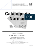 Catálogo de Normas