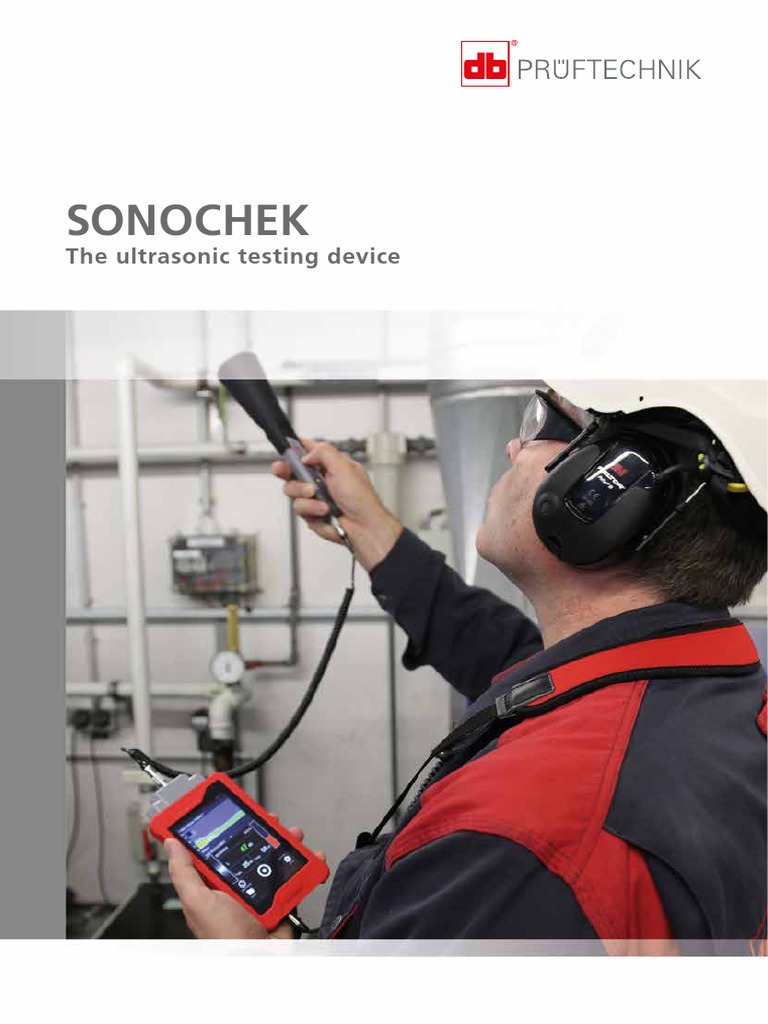 SONOCHEK - The Ultrasonic Testing Device | PDF | Ultrasound