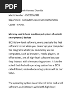 Name - Atobatele Hameed Olamide Matric Number - CSC/2016/038 Department - Computer Science With Mathematics Course - CPE401