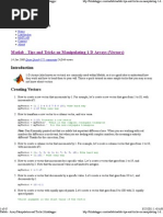 Download Matlab - Array Manipulation and Tricks _ Blink Dagger by   SN55487230 doc pdf