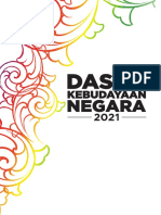 Dasar Kebudayaan Negara 2021 - 26 Oktober 2021