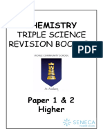 Chemistry: Triple Science Revision Booklet