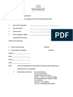 SIP - Joining Report Form.