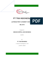 PT TNN Indonesia: Laporan Pest & Rodent Control Mei 2019