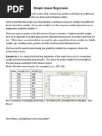 Regression and Correlation Page