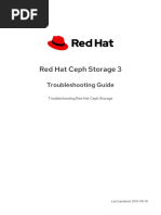 Red Hat Ceph Storage 3: Troubleshooting Guide