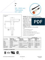 Non-Relampable Indicator Lights Spec Sheet