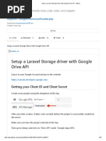 Setup A Laravel Storage Driver With Google Drive API GitHub