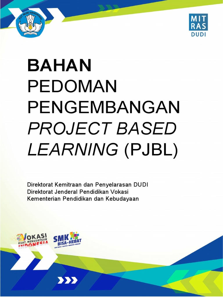 Pedoman Pembelajaran PJBL di SMK | PDF | Karier & Perkembangan | Bisnis