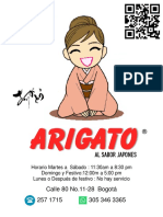 Carta Arigato