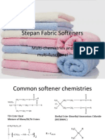 Stepan Fabric Softeners: Multi-Chemistries and Multi-Functional