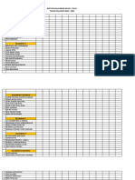 Daftar Nilai Daring Kelas Ii (Dua) TAHUN PELAJARAN 2021 / 2022 NO Nama Siswa Kelompok I Cimenteng