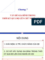 Chương 7 - Vấn Đề Gia Đình Trong Tkqđ Lên Cnxh