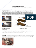 Sequence of Manufacturing Process: Mold-Making