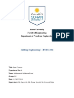 Drilling Engineering I (PETE 308) : Soran University Faculty of Engineering Department of Petroleum Engineering