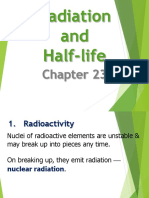 Ch23 Radiation & Half-Life