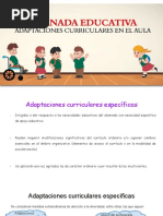 Presentación Adaptaciones Curriculares