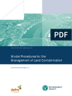 CLR11 - Model Procedures For The Management of Land Contamination