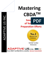 Mastering Cbda: Save 80 Hours of Your CBDA Preparation Efforts