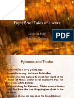 Eight Brief Tales of Lovers