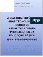 Livro _ a Luz Sua Historia e Suas Tecnologias_Atualizacao Professores Da Ed Bas_Ana Paula Martins_Maria Beatriz Porto