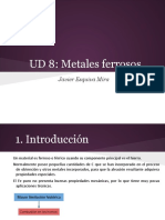 UD 8 - Metales Ferrosos