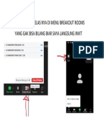 Silahkah Pilih Kelas Nya Di Menu Breakout Rooms