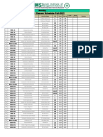 Monday Physical Classes 24-01-2022 Fall-2021