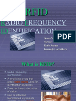 Adio Requency Entification: R F ID