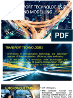 MMEnv 613 - TRANSPORT TECHNOLOGIES AND MODELLING
