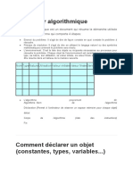 Le Dossier Algorithmique