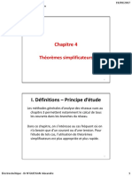 Chapitre 4 - Théorèmes Simplificateurs-1