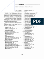 Appendix B Equipment Specification Forms 2005 Chemical Process Equipment