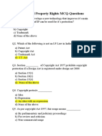 Intellectual Property Rights MCQ