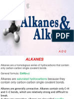 alkane n alkene
