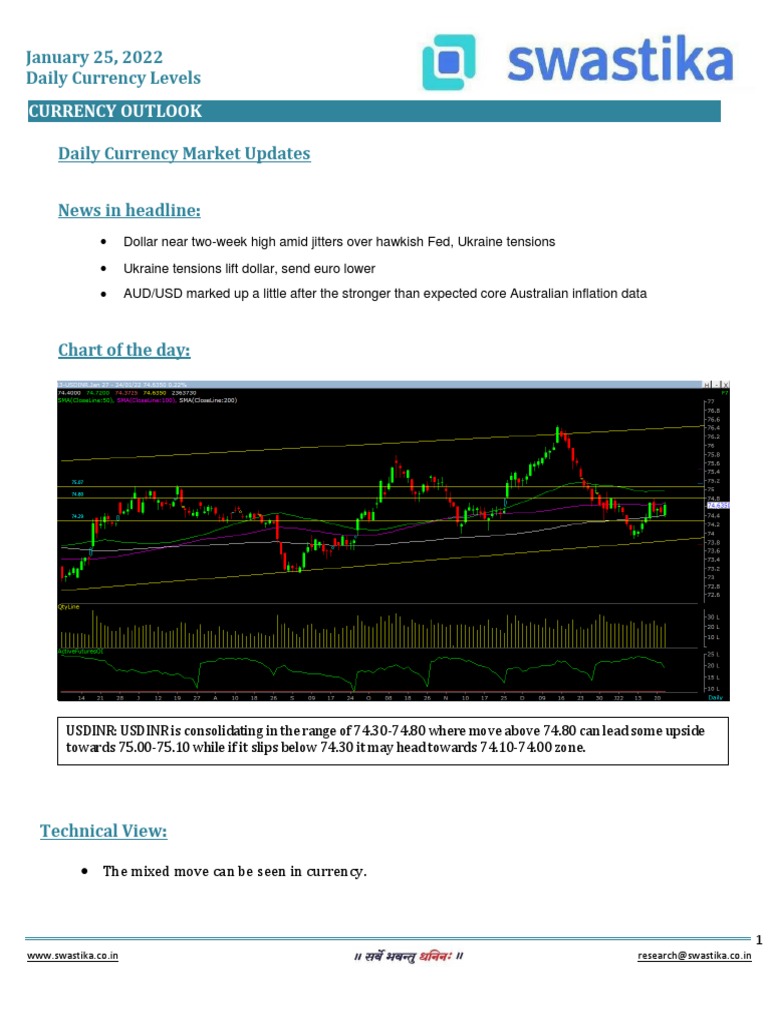Curreny Daily Levels (25-Jan) | PDF | Economies | Financial Markets